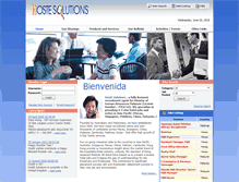 Tablet Screenshot of hostesolutions.com